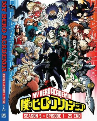 Anime DVD My Hero Academia Season Eps 1-25 Complete ENGLISH DUBBED  BRAND NEW UK