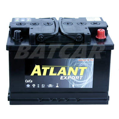 Starterbatterie Autobatterie ATLANT 12V 57Ah ersetzt 50Ah 55Ah 60Ah 65Ah