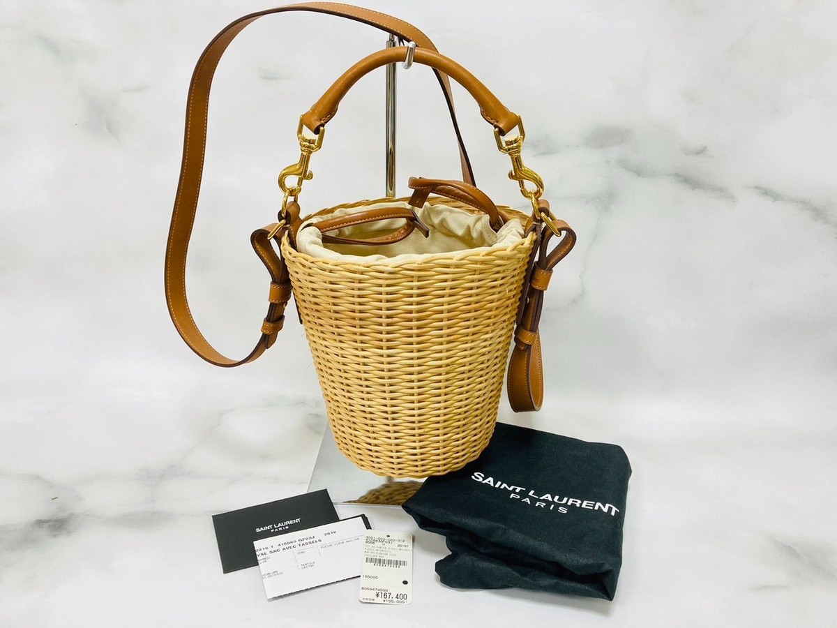 Wicker Basket Ysl Yves Saint Laurent Bags Yves Saint Laurent