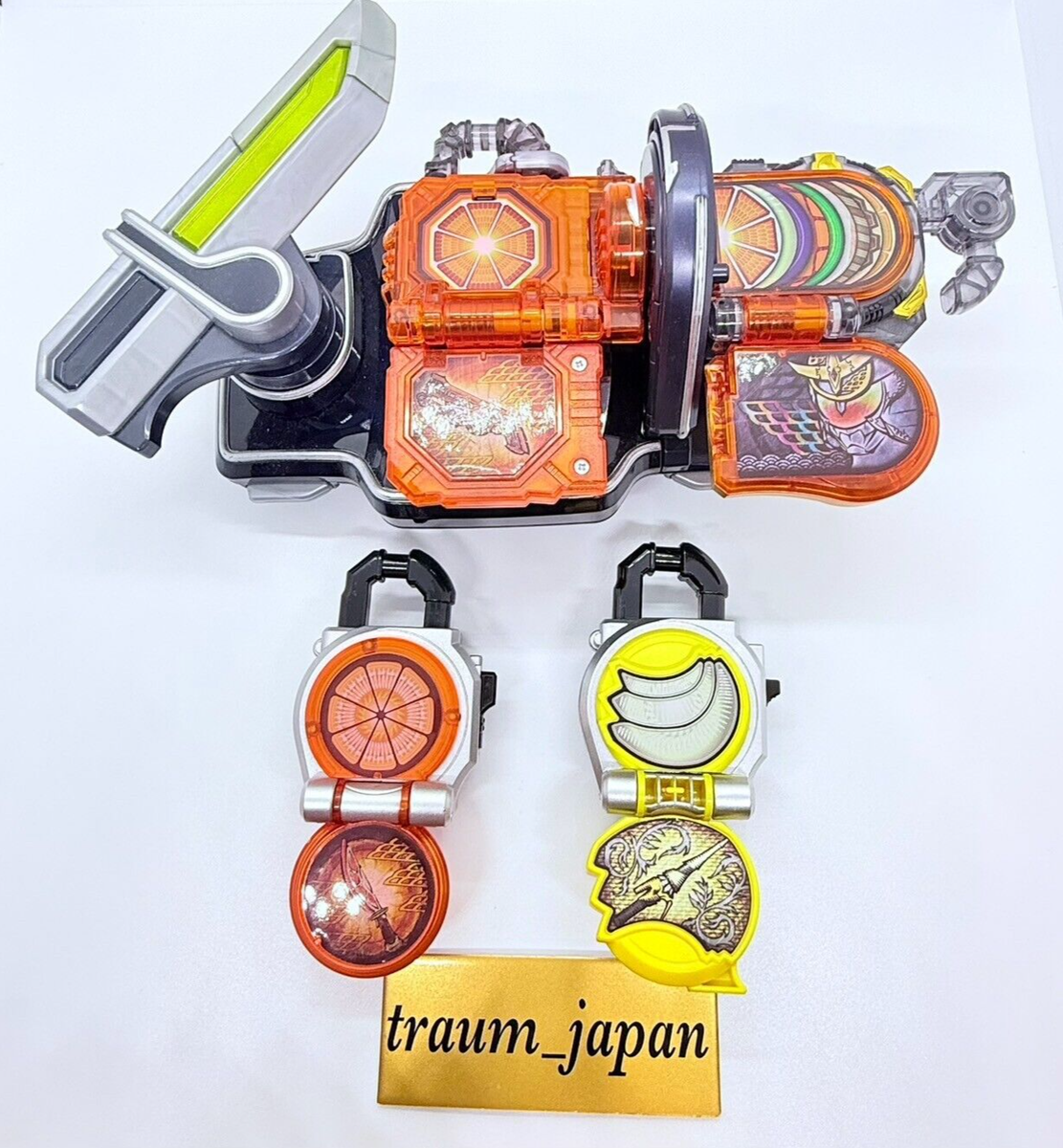Kamen Rider Gaim DX Sengoku Driver & DX Kiwami Lock Seed Set