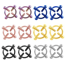 Women Adjustable Nipple Clamps Clit Clips Torture Bondage Toys sex Piercing BDSM