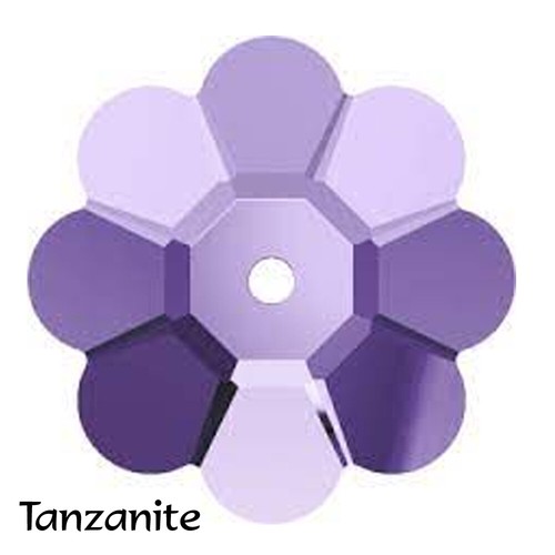 Swarovski 3700 Margarita Flower Beads 8mm, Packs of 10 - Picture 4 of 24