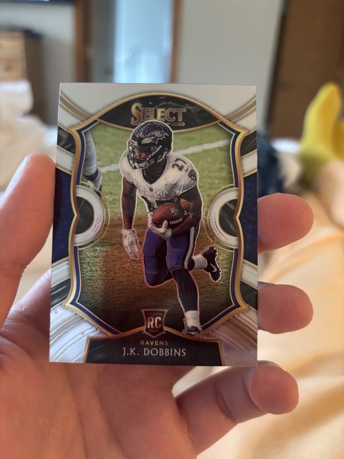 2020 Panini Select - Concourse Silver Prizm #52 J.K. Dobbins (RC)