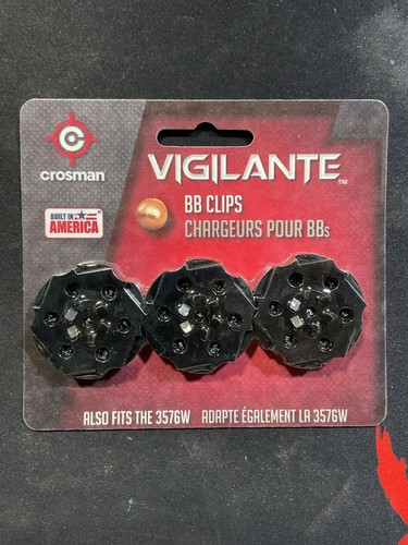 Crosman Spare Pellet Clips Vigilante .177 Caliber 10 Round Per 3 407T