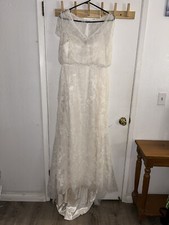 Melissa Sweet Wedding Dress MS251193 Color IVORY Women  s Design Luxury Sz 12