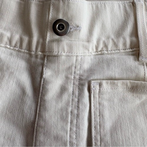Spanx Women's 1X Chalk Cropped Wide Leg Pants with Patch Pockets Pull on - Picture 7 of 11