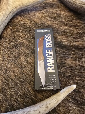 NEW Cold Steel Range Boss Flat Dark Earth (FDE) Handle / 9 1/4'' Overall Length