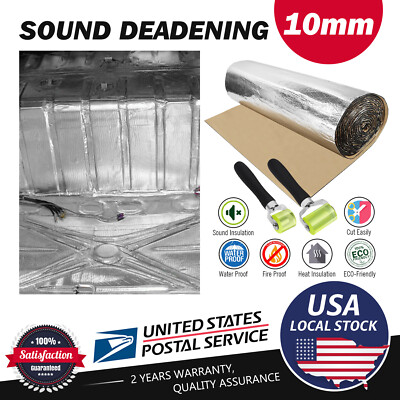 Sound Deadener Car Hood Engine Firewall Block Heat Shield Noise Insulation Mat