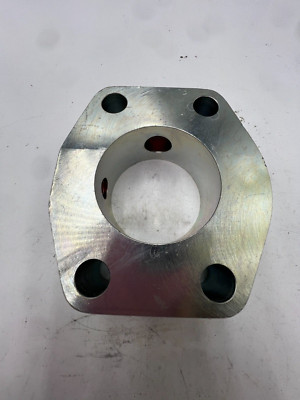 Flat Socket Weld Pipe 4-Bolt Flange 584-9182 Silver Heavy Duty