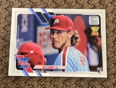 2021 Topps - Factory Set Rookie Variation Close-Up Facing Left #277 Alec Bohm...