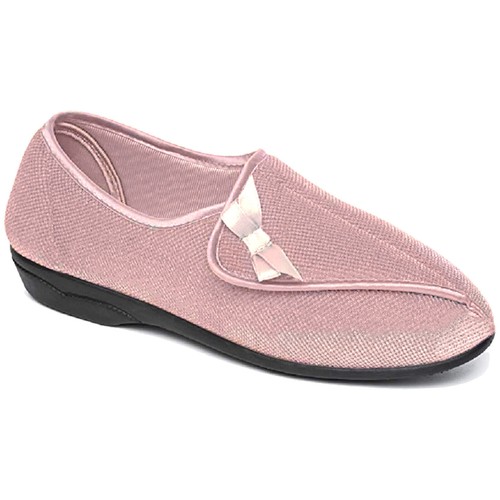 DR KELLER WOMENS SLIPPERS LADIES WIDE FIT CUSHIONED WARM ADJUSTABLE FLEECE SHOES - Picture 9 of 24