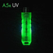 Aurora A5x UV GITD Keychain Flashlight CREE XP-G3 LED, max 650 lumens