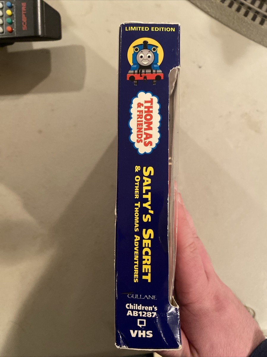 Thomas The Tank Engine & Friends Salty's Secret VHS 2002 Wooden