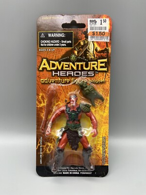Rare Chap Mei Adventure Heroes Desert Secret Figure Bomani Red Warrior NEW