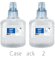PURELL Waterless Surgical Scrub LTX 1200ml Refill 1907-02 (Pack of 2)