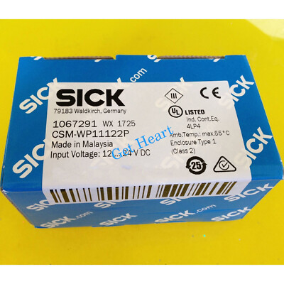 One brand New Sick Color sensor CSM-WP11122P in box FedEx or DHL