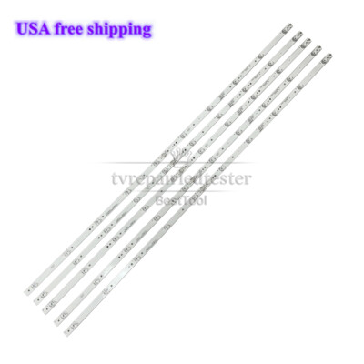 Full set LED Strips For Sharp 55H6E 55H7608 LC-55Q7030U LC-55Q7040U LC-55Q7000U