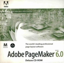 PageMaker 6.0 Deluxe MAC CD professional high-quality documents, page layouts