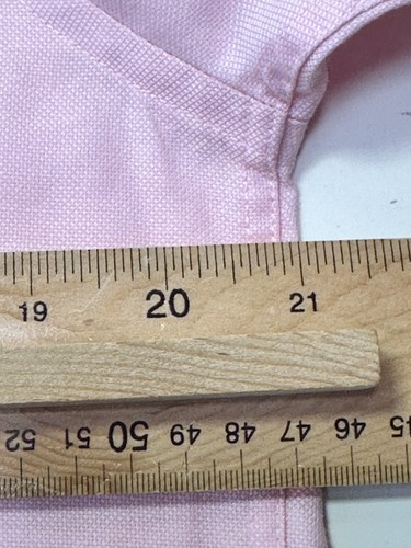 Racing Green London Herren rosa Baumwolle Hemd, maßgeschneiderte Passform, Größe 15,5" (42" Brustumfang) - Bild 8 von 9