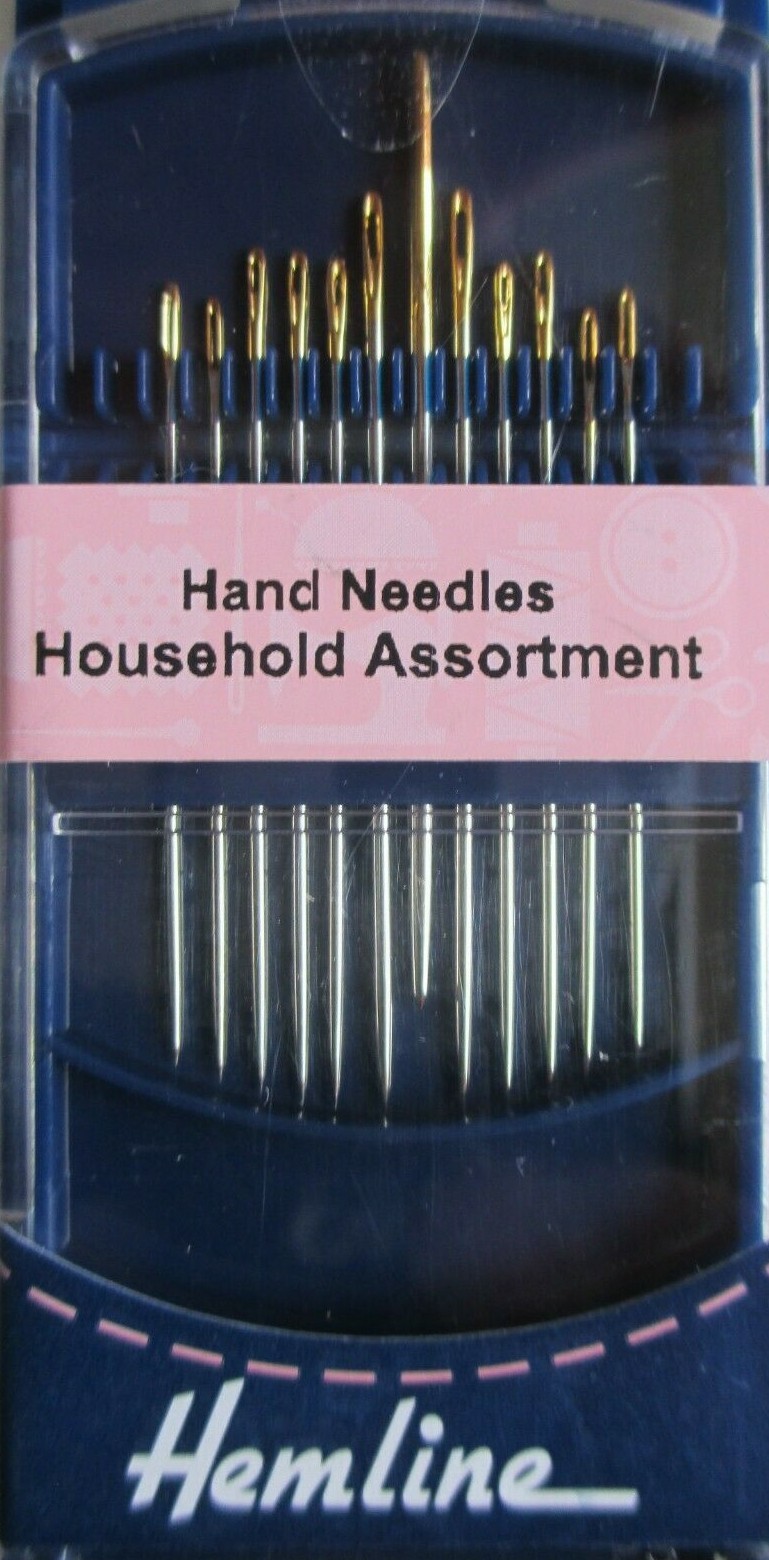 Hemline Hand Needles Household Assortment