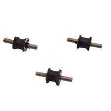 3pcs Secondary Air Pump Rubber Mount Fit For Vw Beetle Golf Bora Passat  Audi
