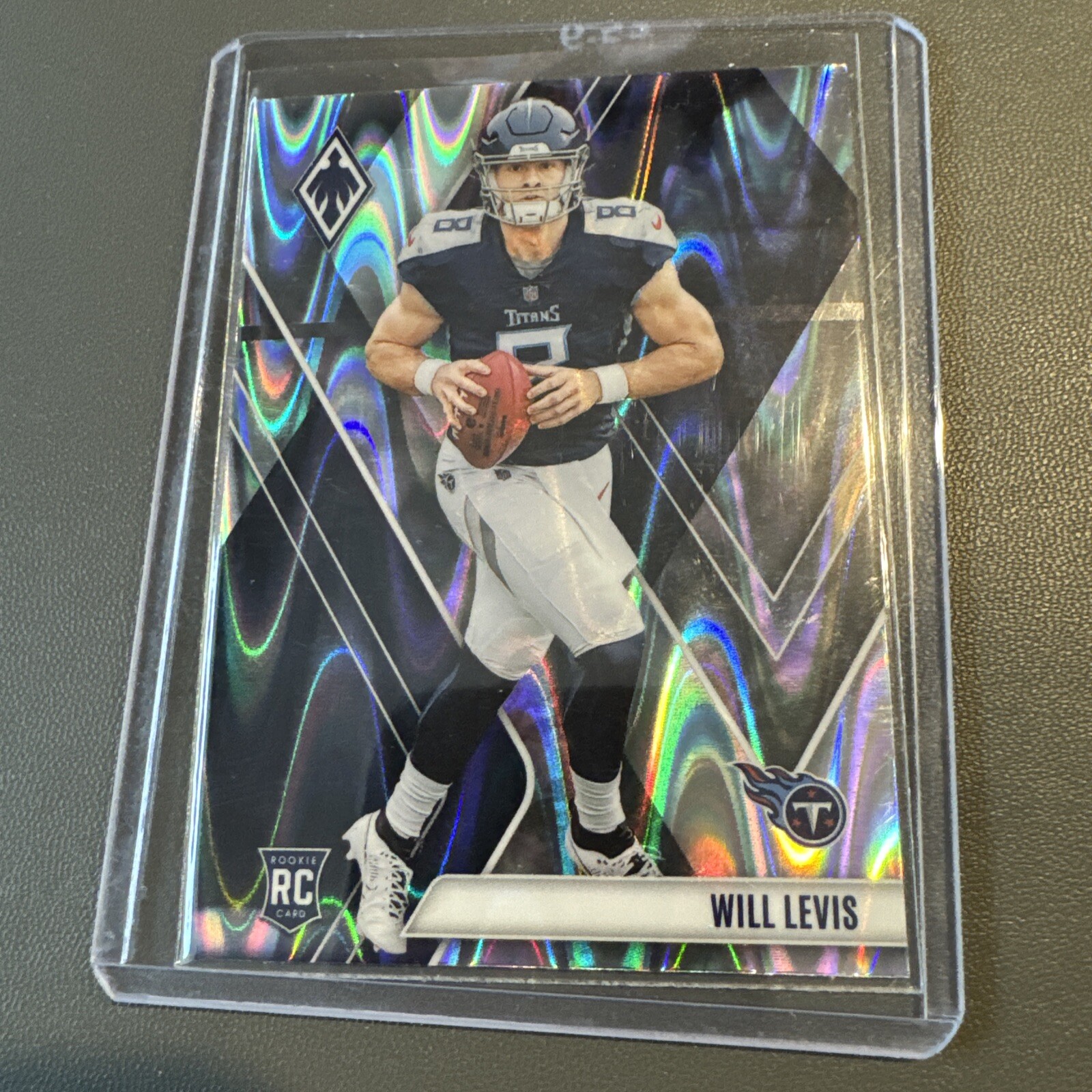 2023 Panini Phoenix Will Levis Silver Seismic Prizm Rookie #118 Titans