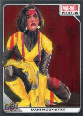 #26 - Dani Moonstar (2023 MARVEL PLATINUM, Upper Deck) NEAR MINT NM Foil Card