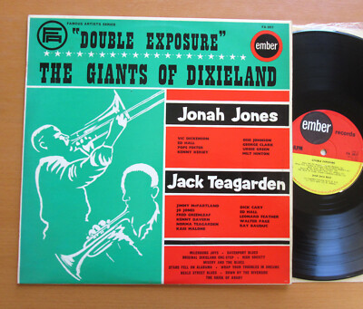 FA 2017 Double Exposure The Giants Of Dixieland Jack Teagarden Jonah Jones NM