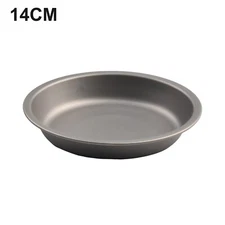 Titanium Dish Plate,Outdoor Camping Pan Tableware Cookware, For Food Fruit Sauce