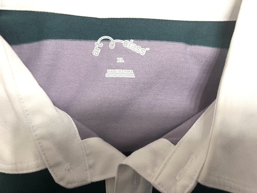 Art Class Girls Striped Lavender Green Rugby Polo Dress XL (14-16) New w/tag - Picture 7 of 7