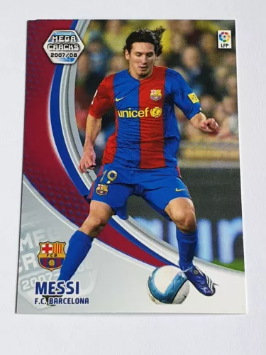 2007-08 Lionel Messi FC Barcelona #69 Panini Megacracks La Liga MGK 🐐