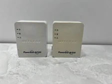 NETGEAR XAV5201 Powerline 500 Nano White Single LAN Port Extender x2