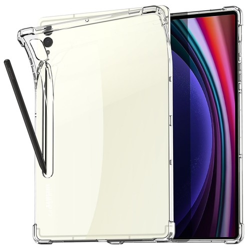 For Samsung Galaxy Tab S9/S10+/S10 Ultra Tablet Case Clear TPU Slim Back Cover - Picture 2 of 27