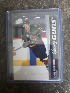 2021-22 Upper Deck Series 1 Young Guns YG Lane Pederson RC Card# 234