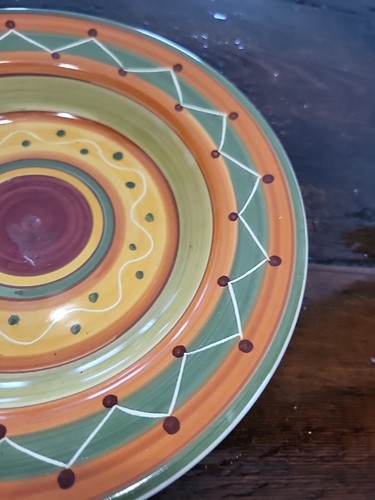 Pier 1 Etrusco 9 1/2" Suppen- oder Pastaschale bunt  - Bild 2 von 5