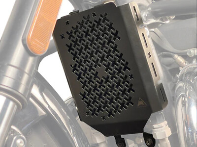 Fit Für Royal Enfield Super Meteor 650 Radiator Schutz Grill Schwarz