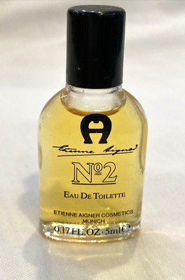 Vintage Perfume Etienne Aigner .17 Fl Oz Bottle No. 2 Munich