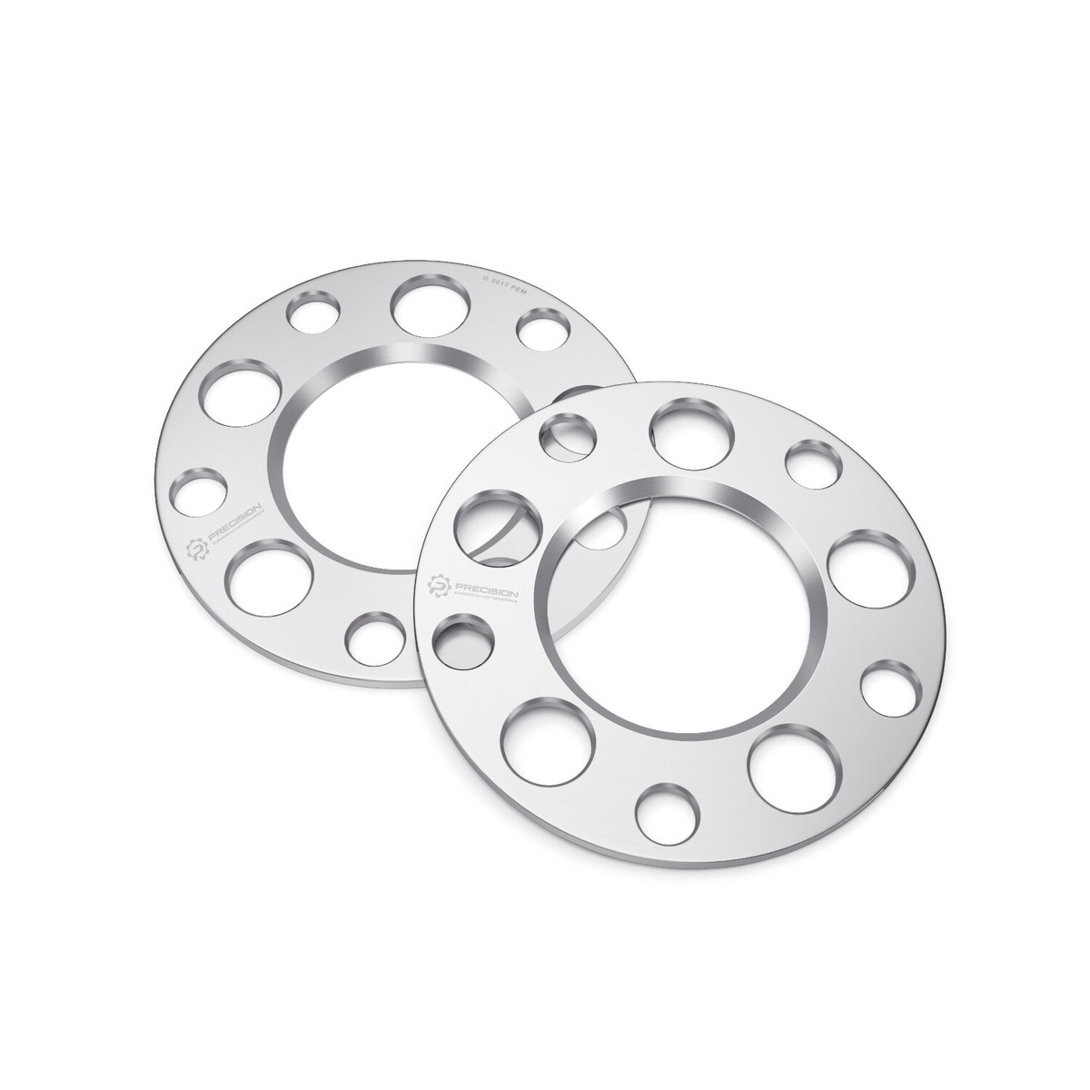 Pair Of 3mm Flat Hubcentric Wheel Spacers – 5x120 Bolt Pattern, 72.6mm Hub Bore For BMW