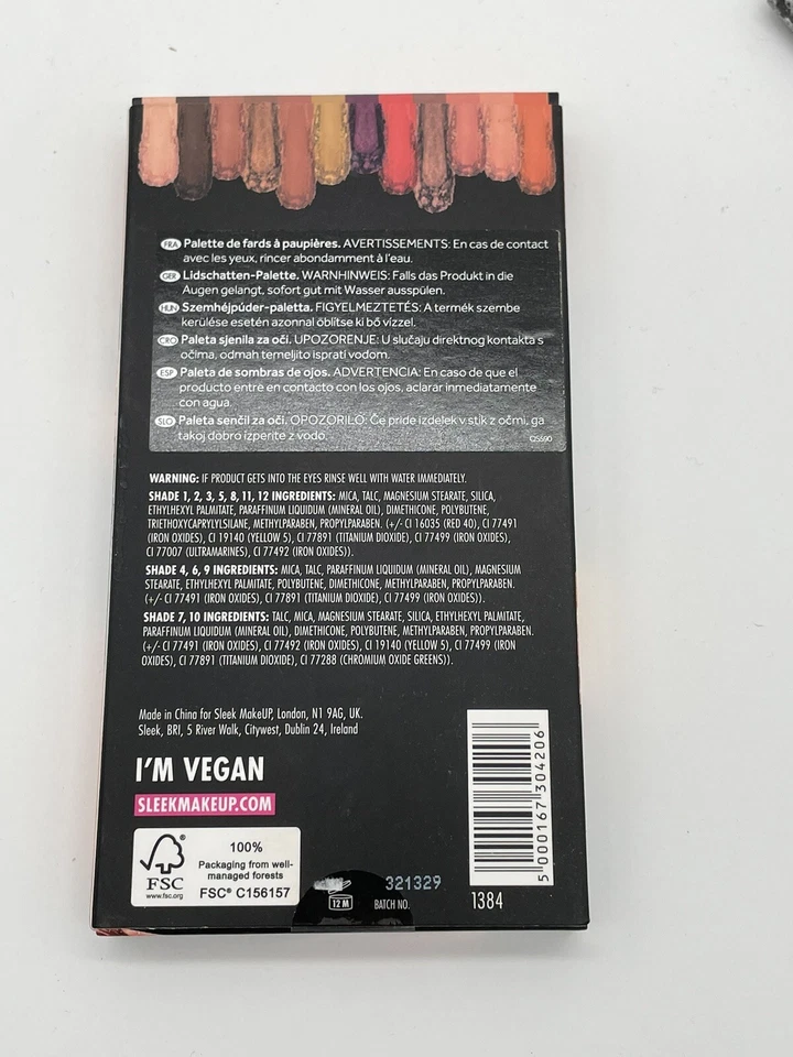 Sleek I-Divine Eyeshadow Palette Royal Flush 12g - Bild 2 von 2