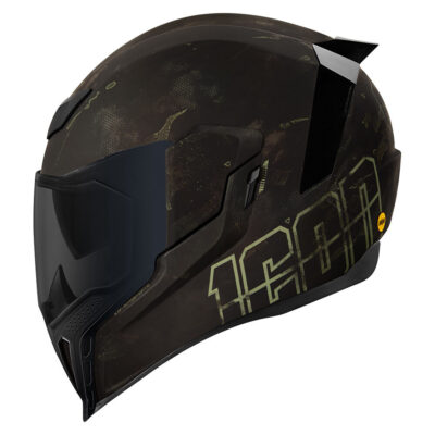 Icon Airflite MIPS Full Face Motorcycle Street Helmet Demo Black