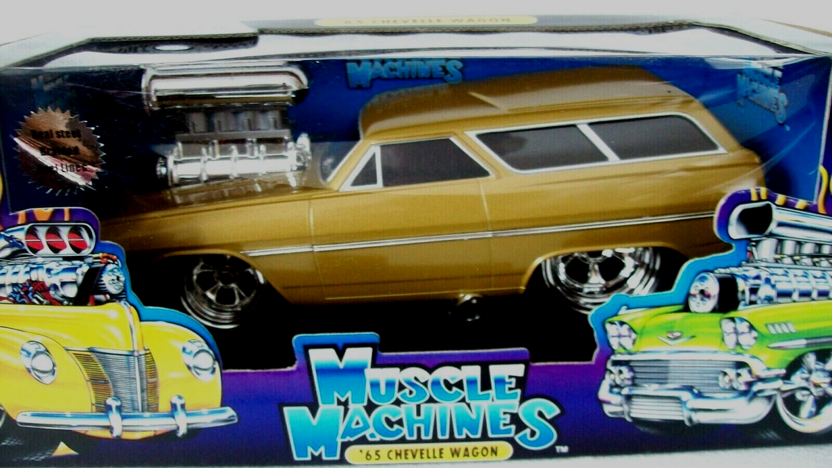 3台セットMUSCLE MACHINES　 65CHEVELLE WAGON s-l400.jpg