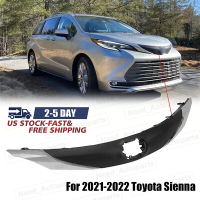 5311408070 Front Hood Bumper Grille Grill For Toyota Sienna 21 22 Black＆Silver