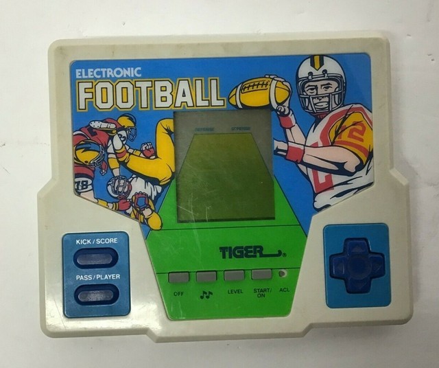 Tiger Vintage 1987 Handheld Electronic Football Game eBay