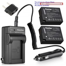 Kastar Battery AC Travel Charger for Leica BP-DC12 Leica V-Lux 5 Digital Camera