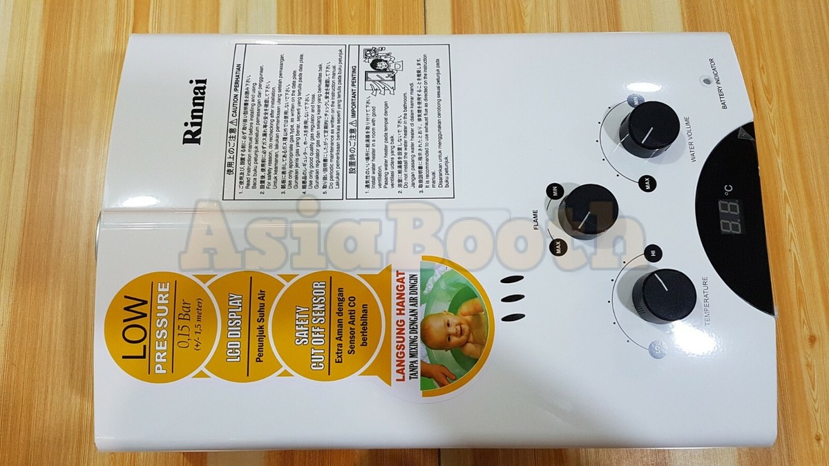 Rinnai REU-5CFC LPG Gas Tankless Water Heater For Home u0026amp; RV | eBay