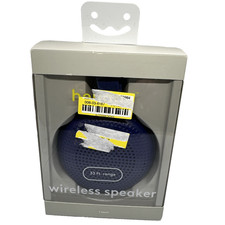heyday Wireless Speaker 33ft Range Water Resistant Teal Cable Included Brand New