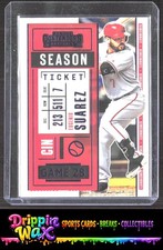 🔥Eugenio Suarez 2020 Panini Contenders #10 SKU21-2🔥