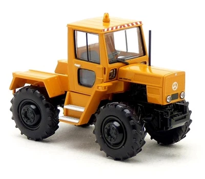 Brekina 13703 MB Mercedes Trac 800 Traktor Zugmaschine kommunal orange 1:87 H0 - Bild 1 von 3
