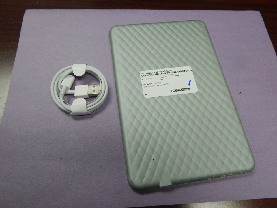 KOBO N647 E-READER 2GB, Wi-Fi, 6in - GRAY FREE SHIPPING - Image 2 of 2