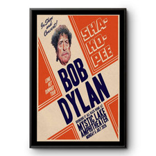 Bob Dylan Mystic Lake Amphitheater July 6 2026 Concert Poster